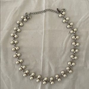 Pearl statement necklace